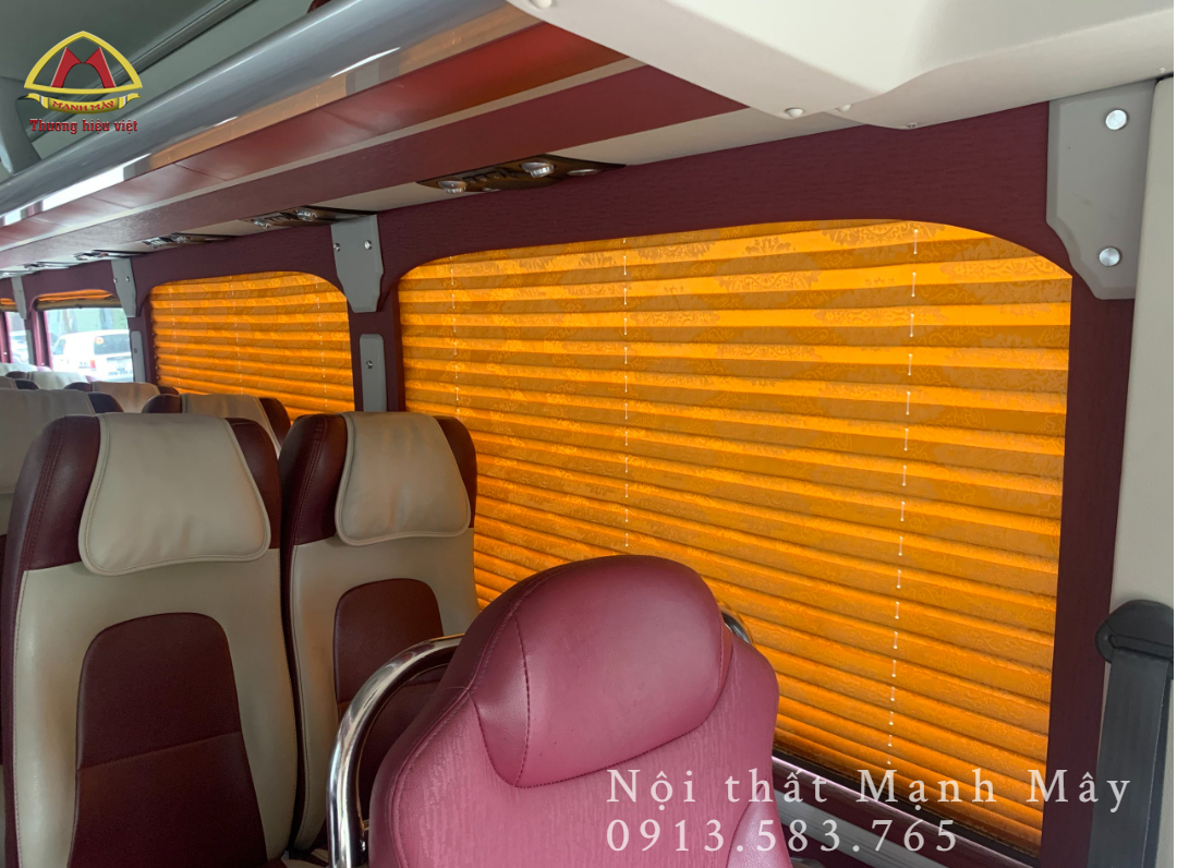 Rèm Limousine Vàng Hoa Thồng 